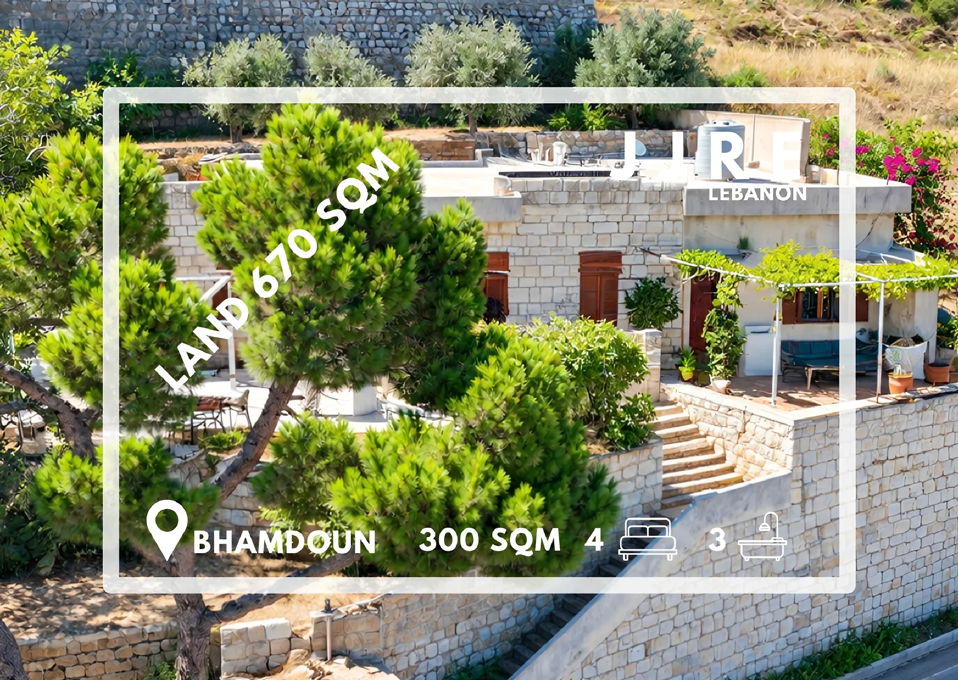 House for sale in Bhamdoun, lebanon