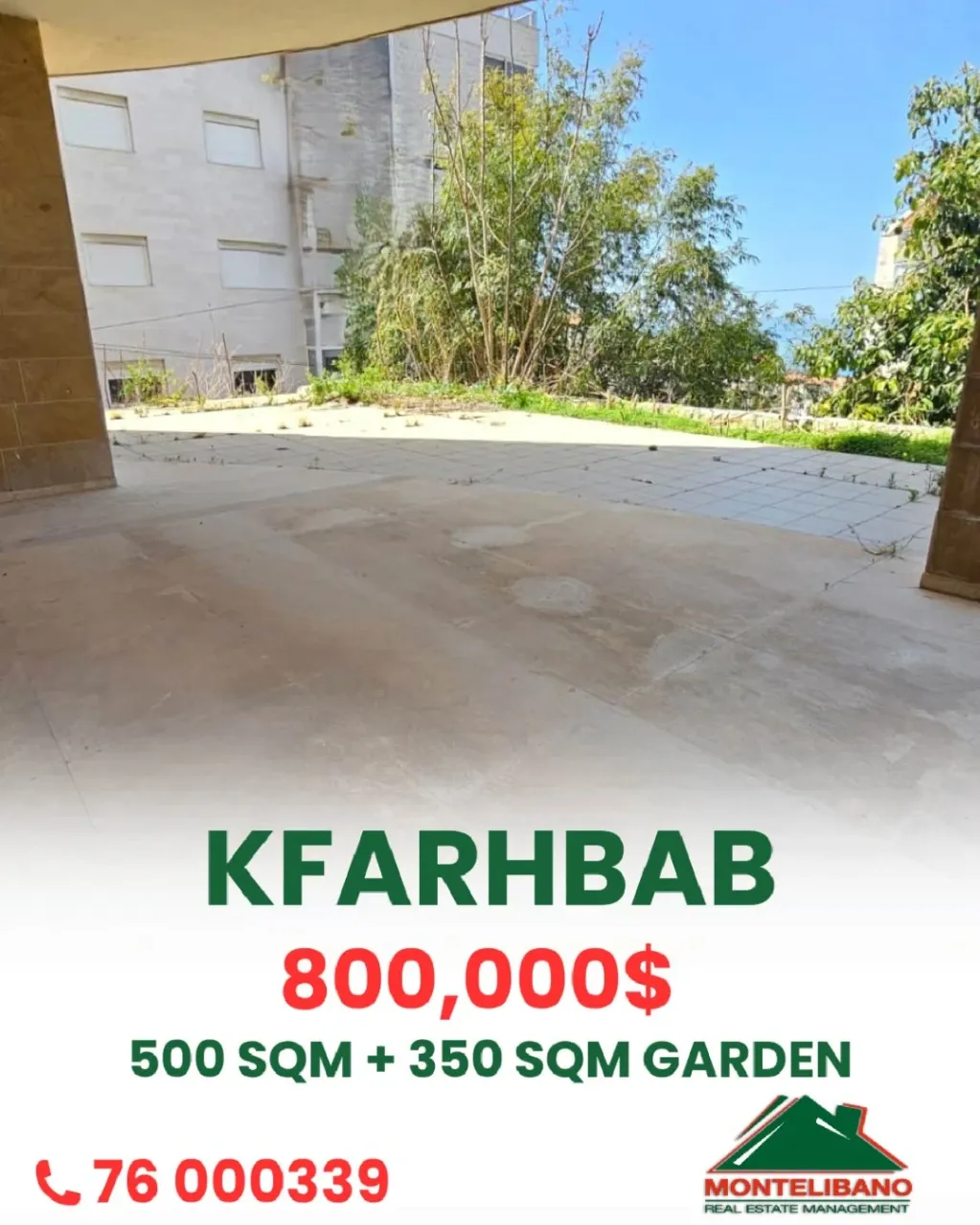Apartment for sale in Kfar Hbab, Lebanon - 4 bed, 4 bath