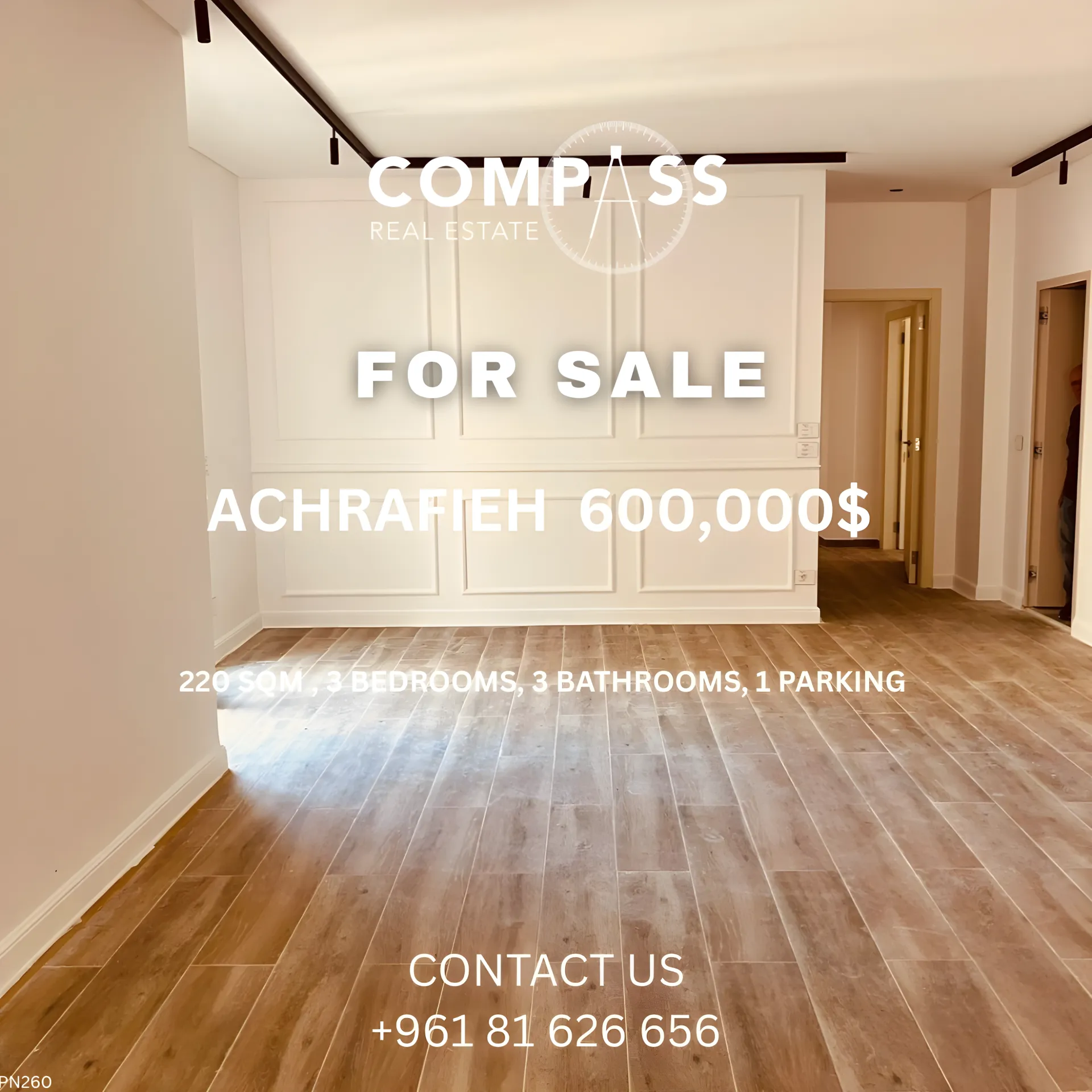 Apartment for sale in Achrafieh, Beirut, Lebanon