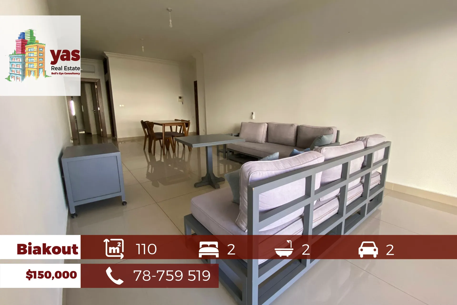 Apartment for Sale in Biaqout