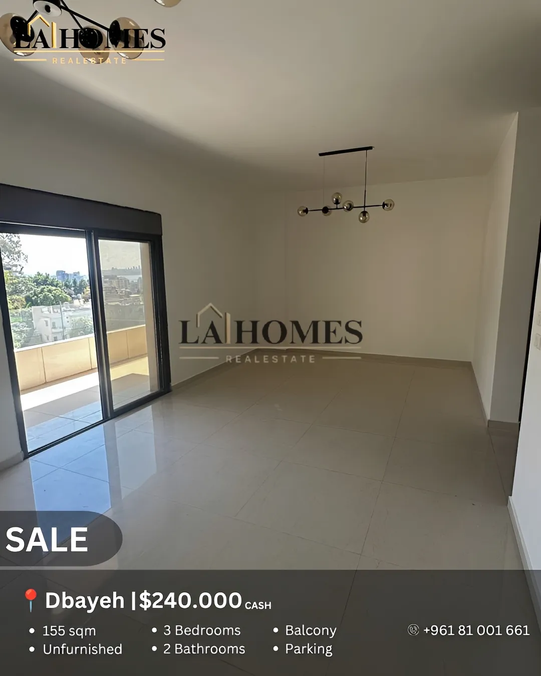 Apartment for sale in Dbayeh