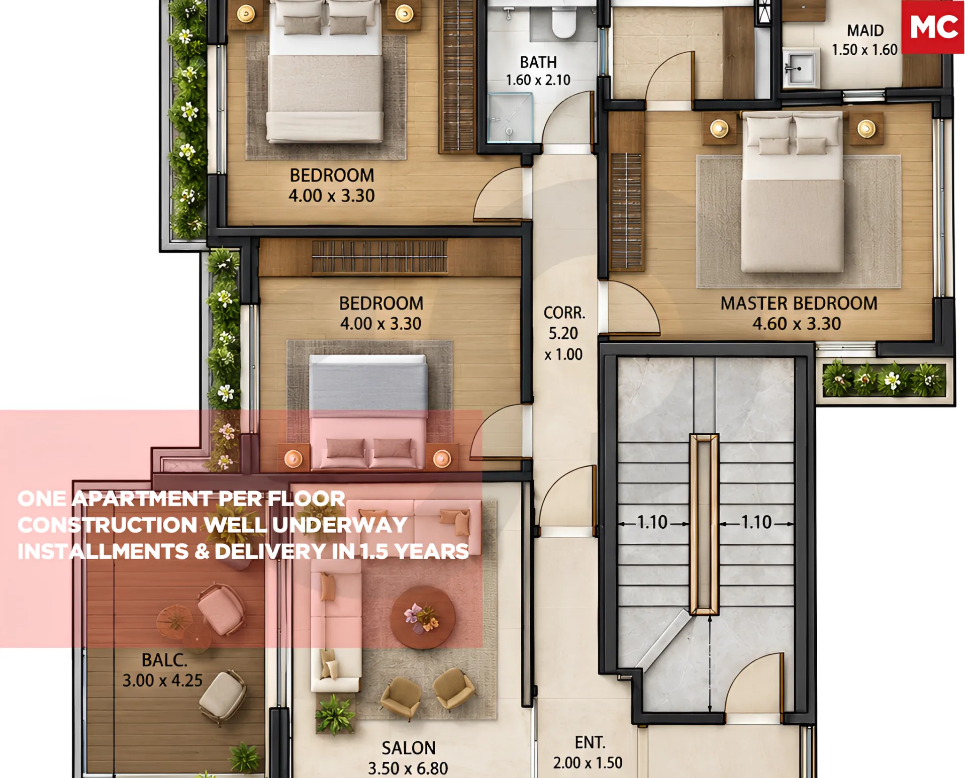 Apartment for Sale in Mar Elias