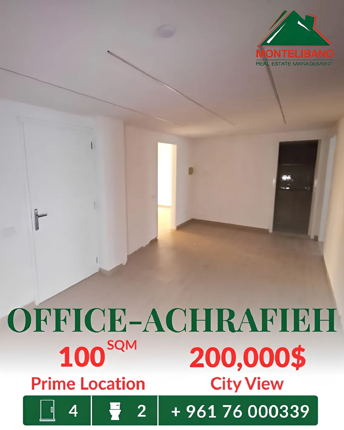 Office for sale in Achrafieh, Beirut, Lebanon