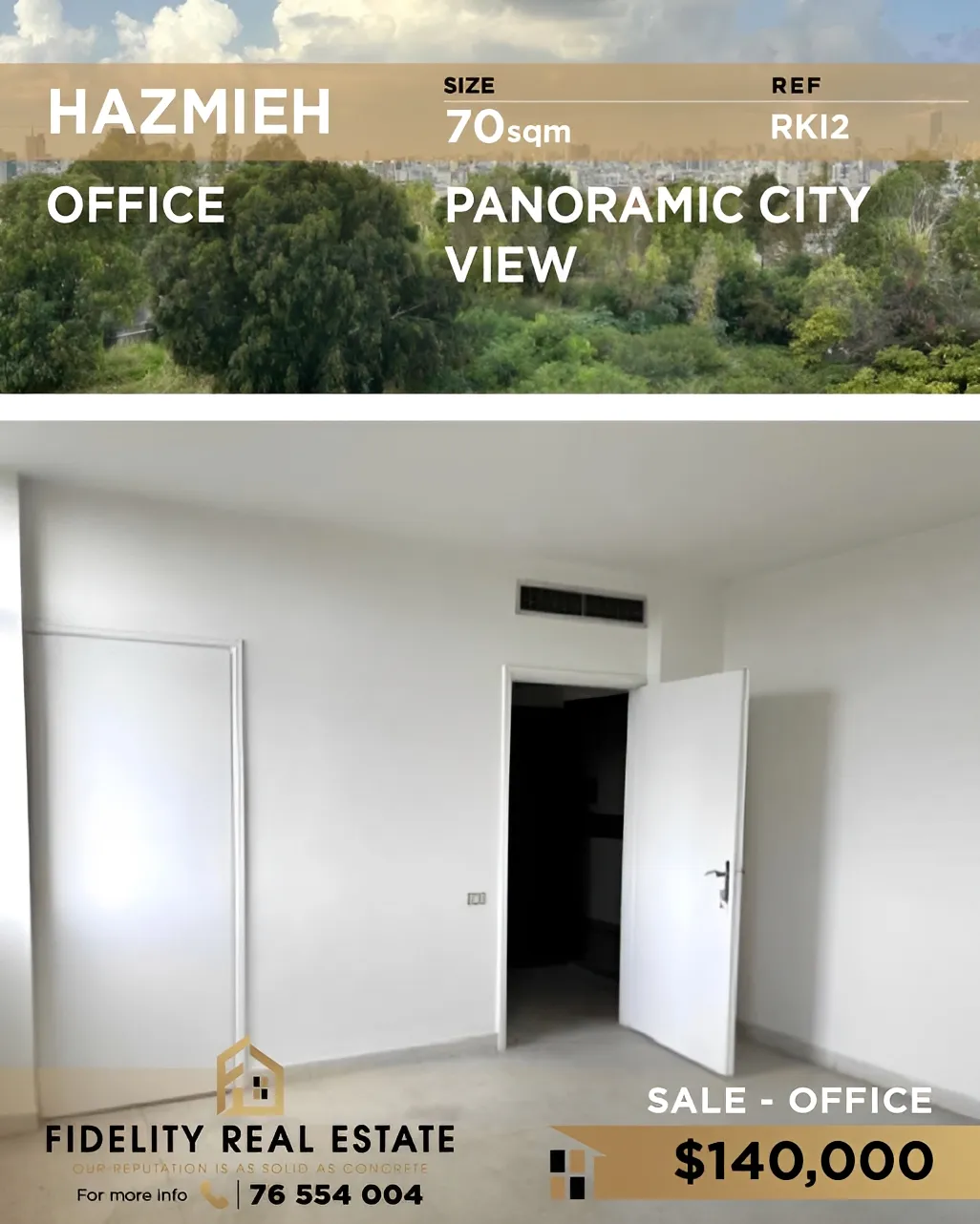 Office for sale in Hazmieh, Lebanon