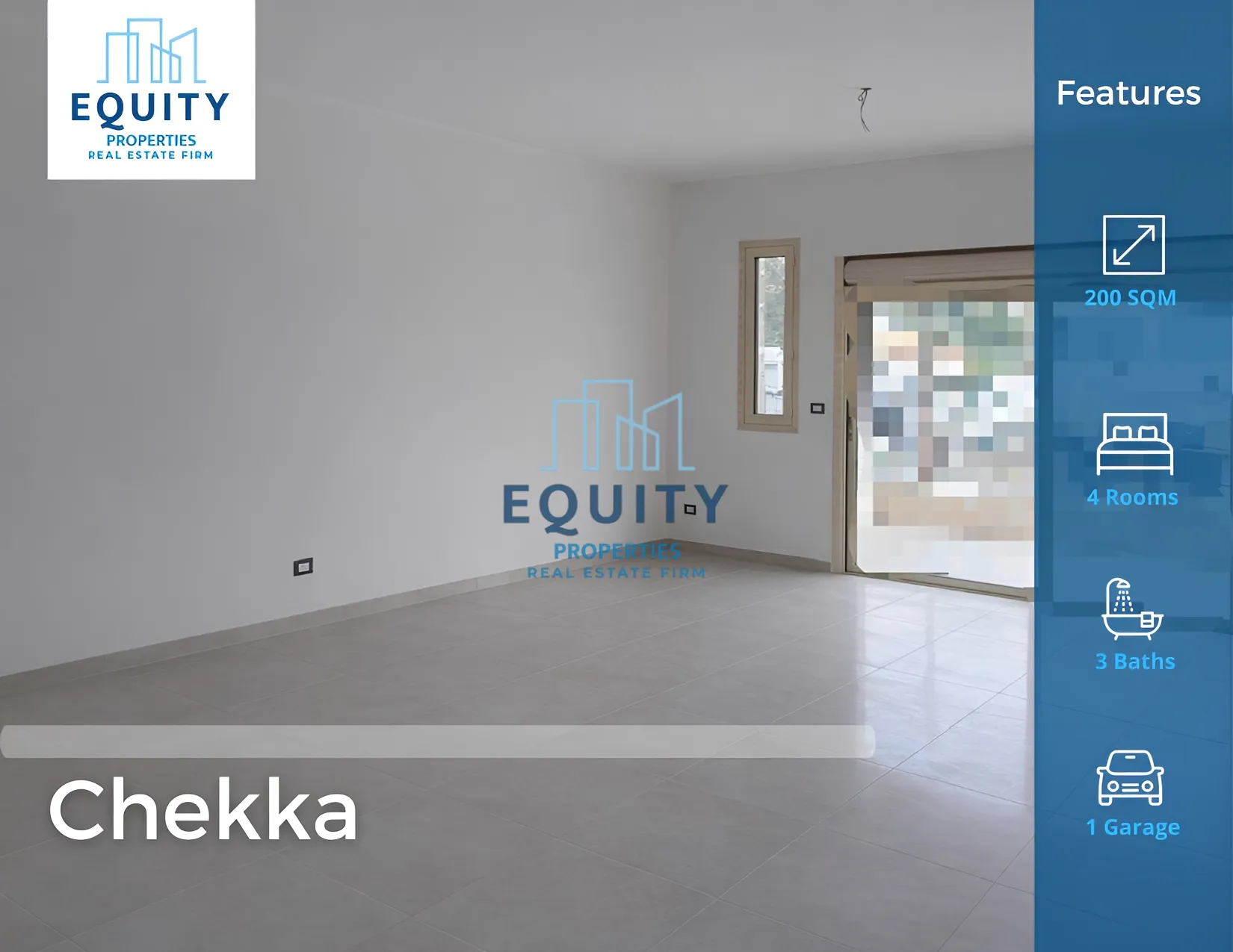 Apartment for Rent in Chekka