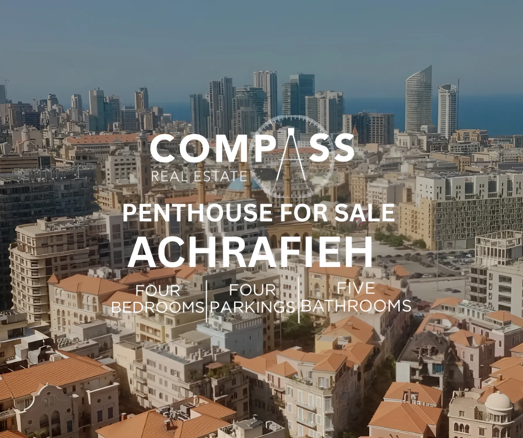 Penthouse for Sale in Achrafieh, Beirut, Lebanon