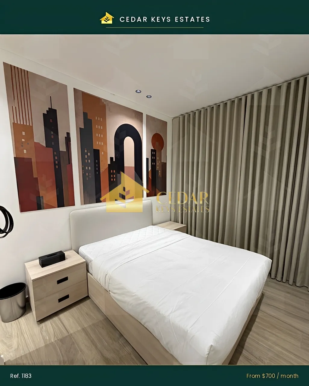 Studio for rent in Hamra, Beirut, Lebanon