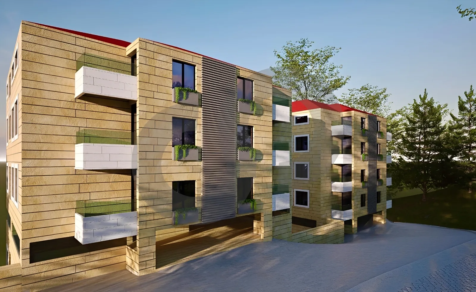 Apartment for Sale in Qornet El Hamra - 3 bed, 4 bath