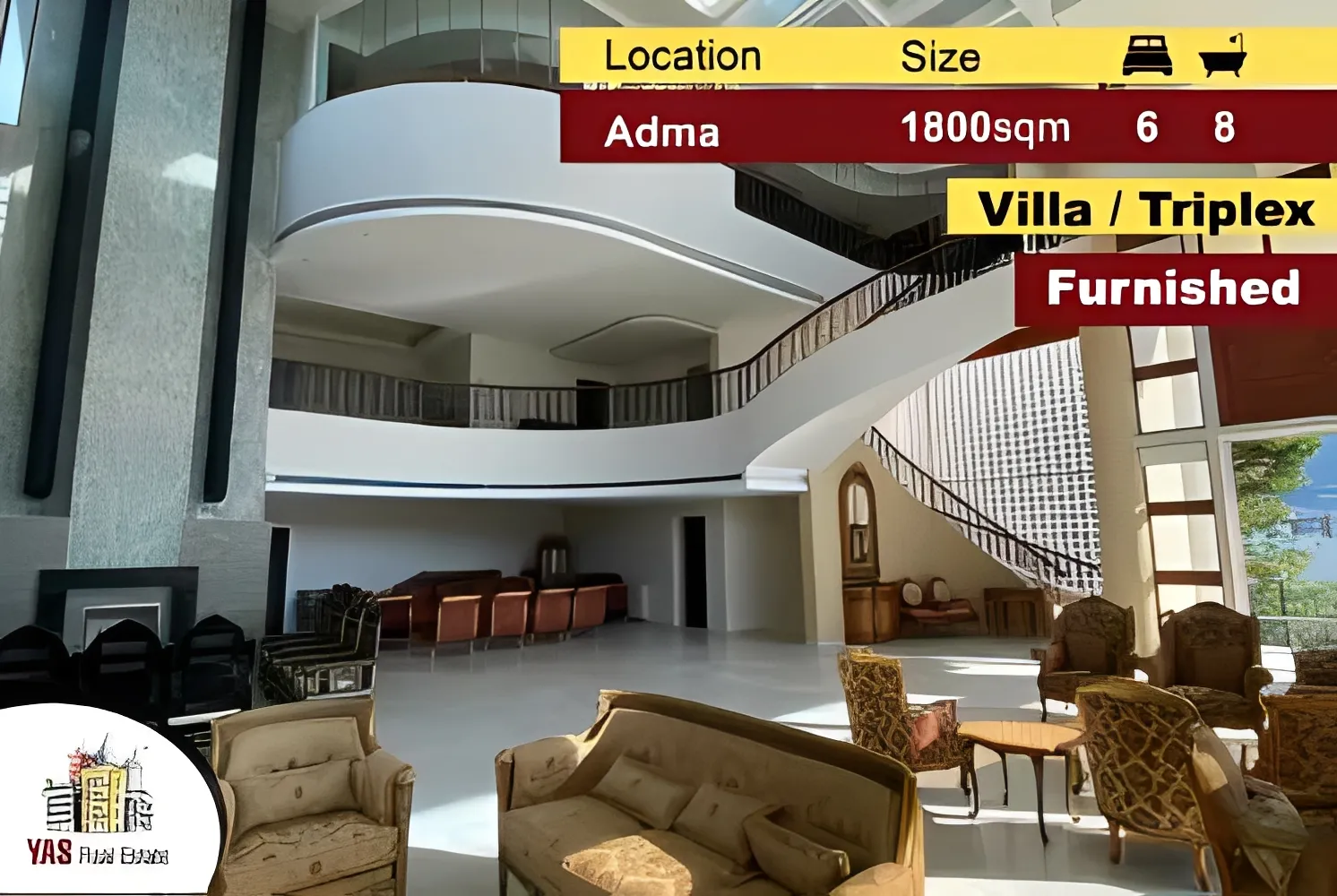 Apartment for Sale in Adma - 6 bed, 8 bath