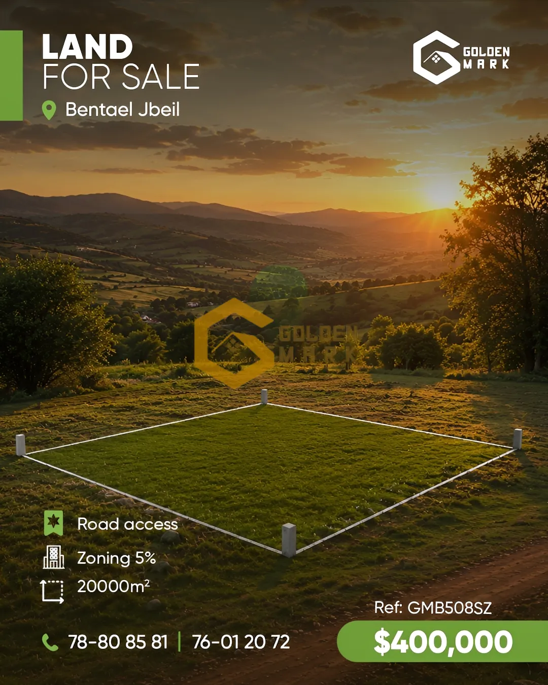 Land for Sale in Bentael