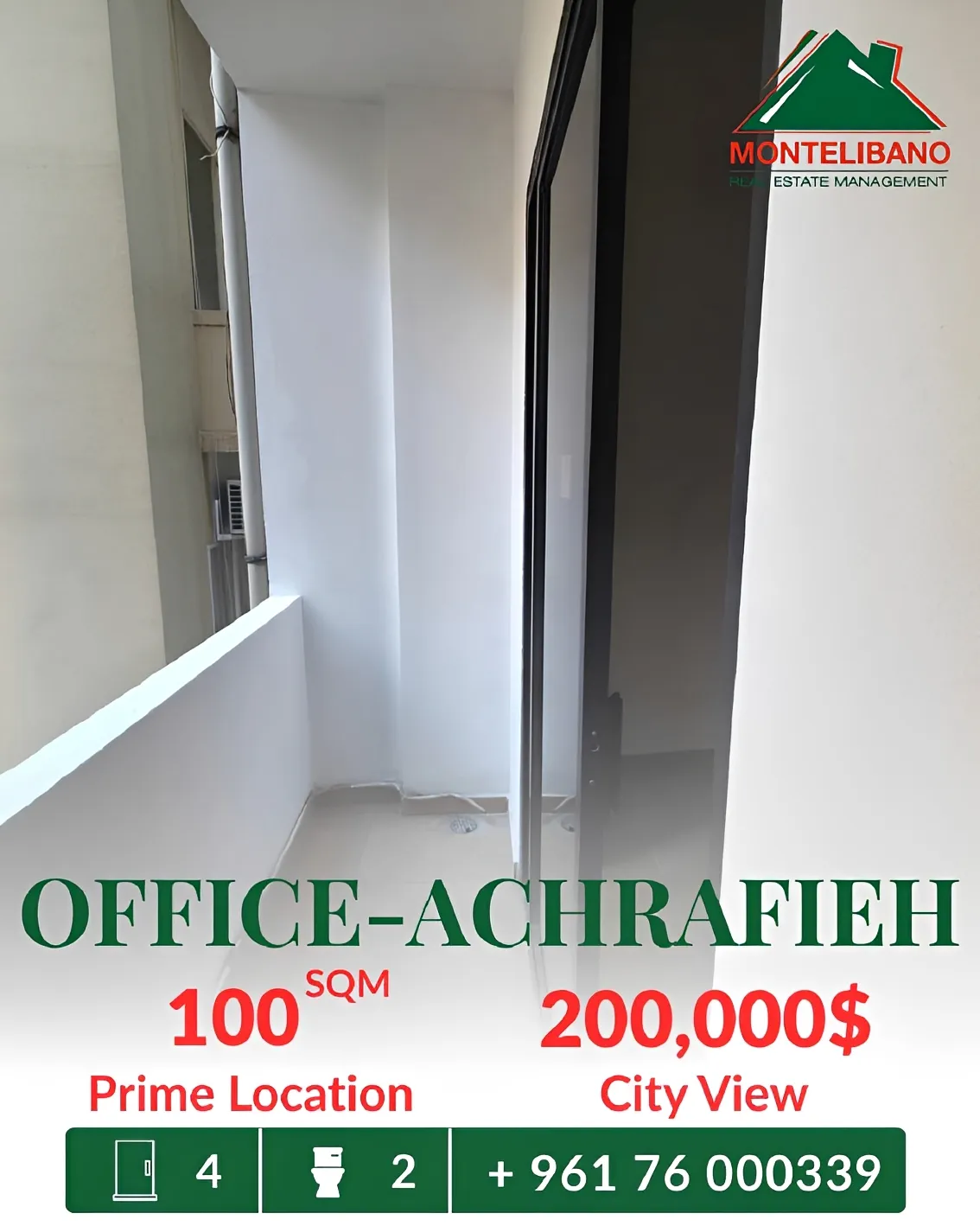 Office for sale in Achrafieh, Beirut, Lebanon