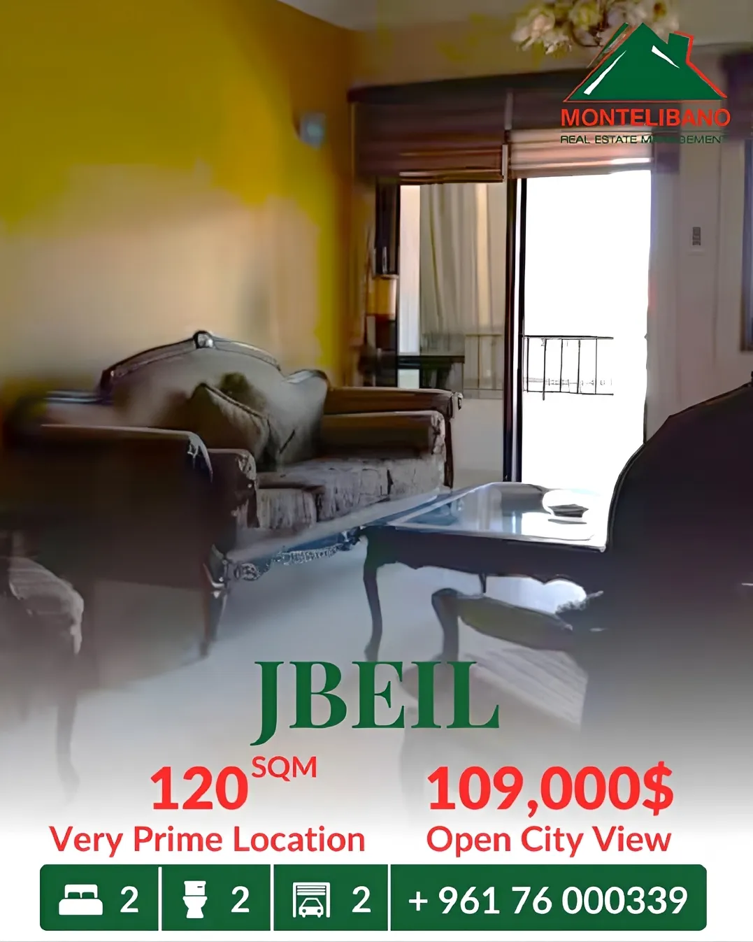 Apartment for sale in Jbeil, Lebanon