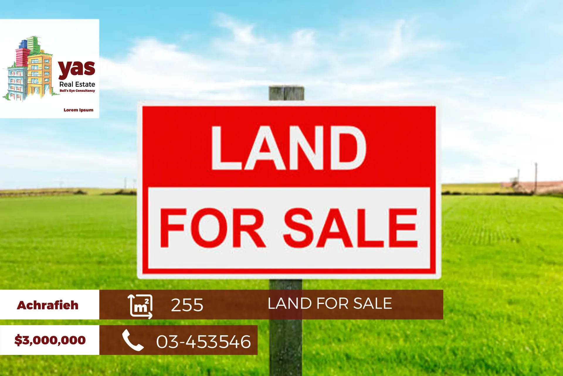 Land for Sale in Achrafieh