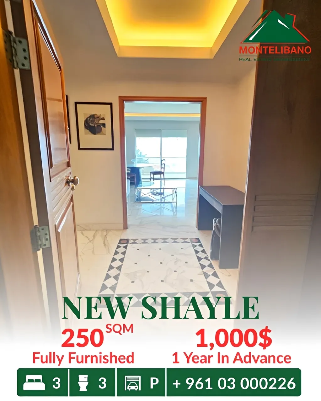 Apartment for rent in Sehayleh