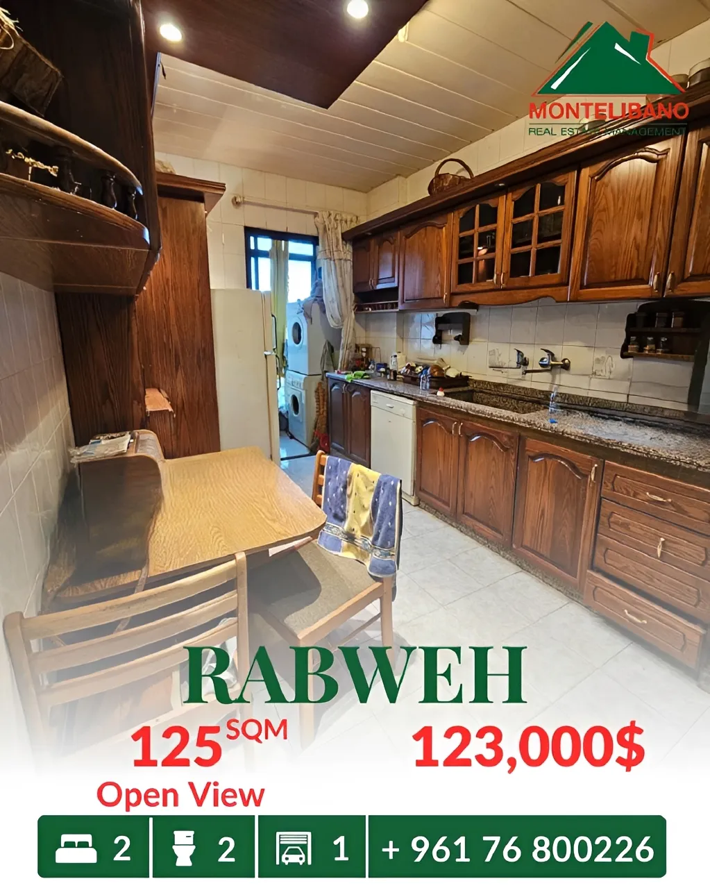 Apartment for sale in Rabweh, Bayrut, Lebanon