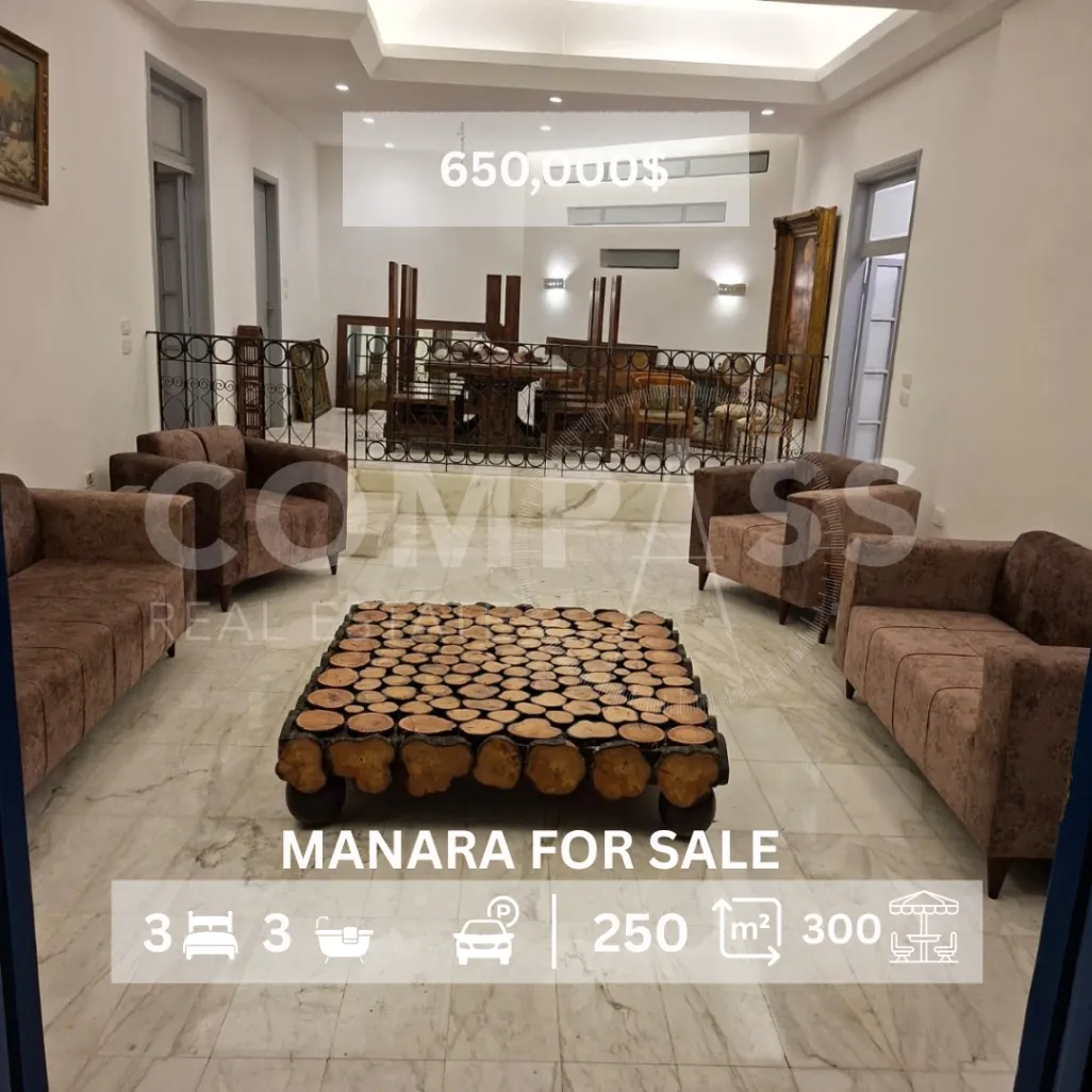 Apartment for sale in Manara, Beirut, Lebanon