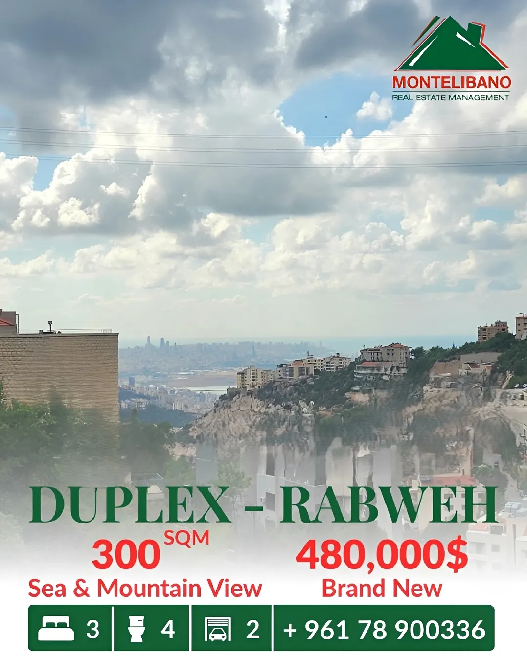 Duplex for sale in Rabweh