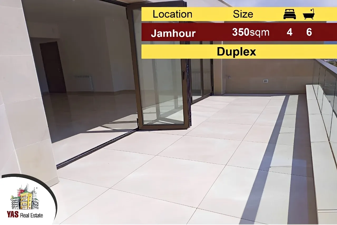 Apartment for Sale in Jamhour - 4 bed, 6 bath