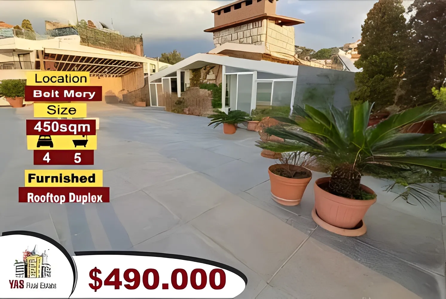 Apartment for Sale in Beit Mery - 4 bed, 5 bath