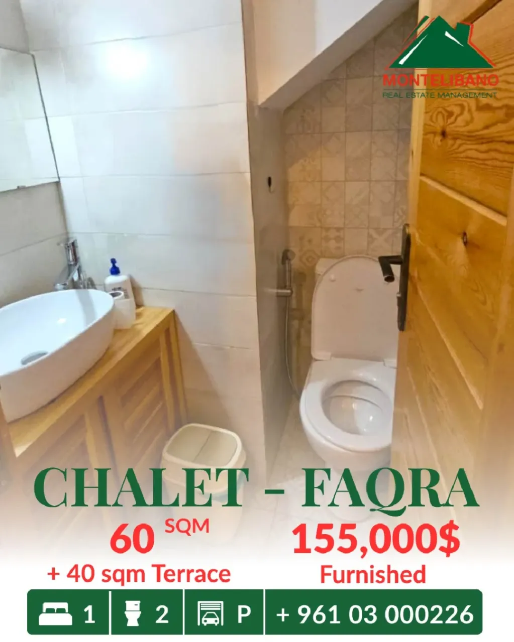 Chalet for sale in Faqra, Lebanon