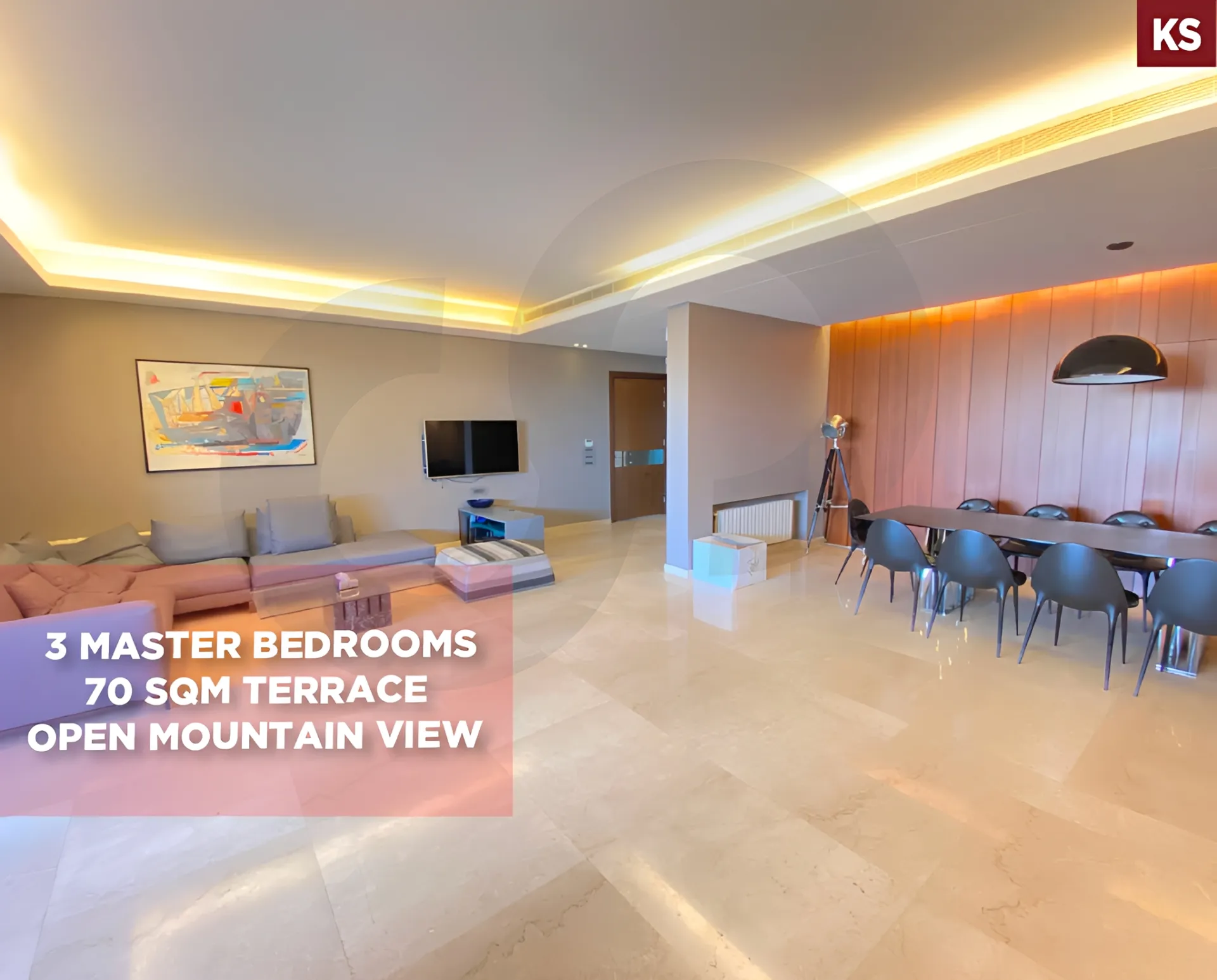 Apartment for Sale in Mar Takla - 3 bed, 5 bath