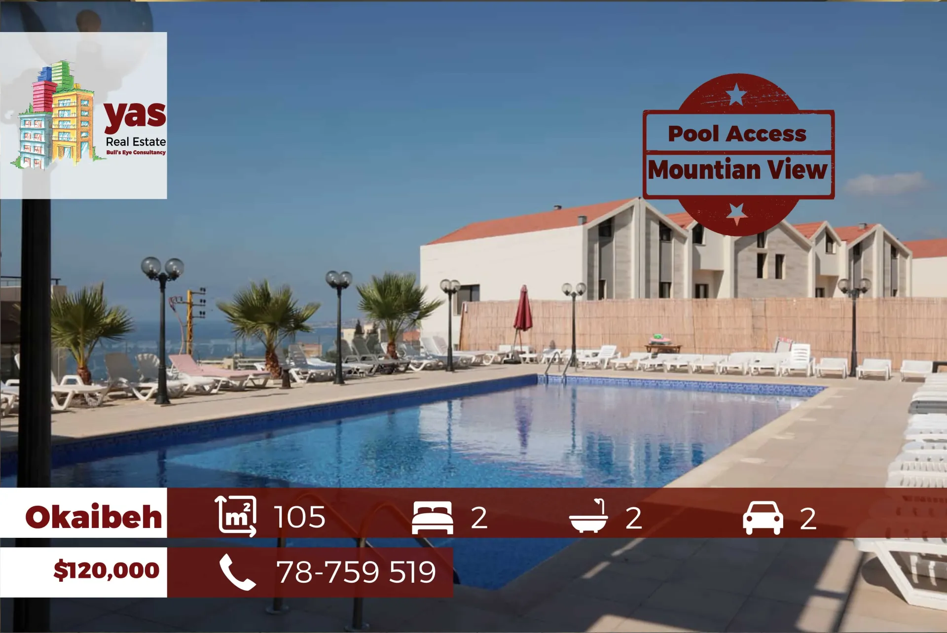 Apartment for Sale in Okaibe - 2 bed, 2 bath