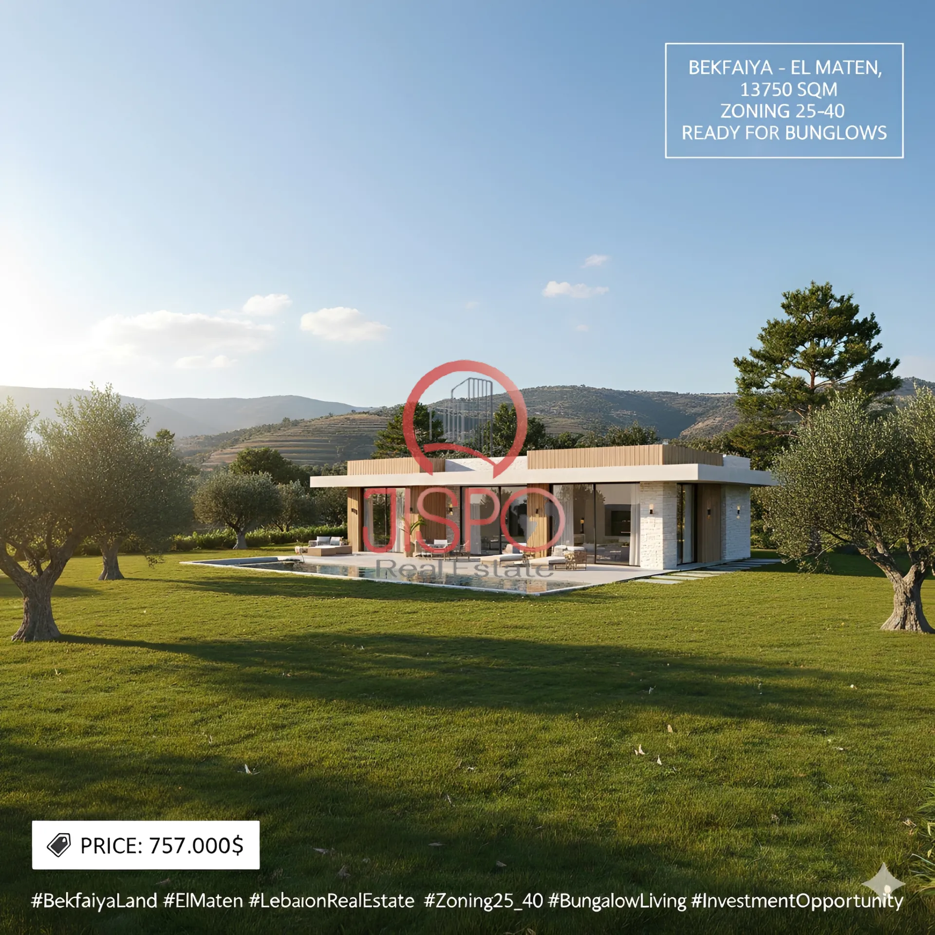 Land for Sale in Bikfaiya