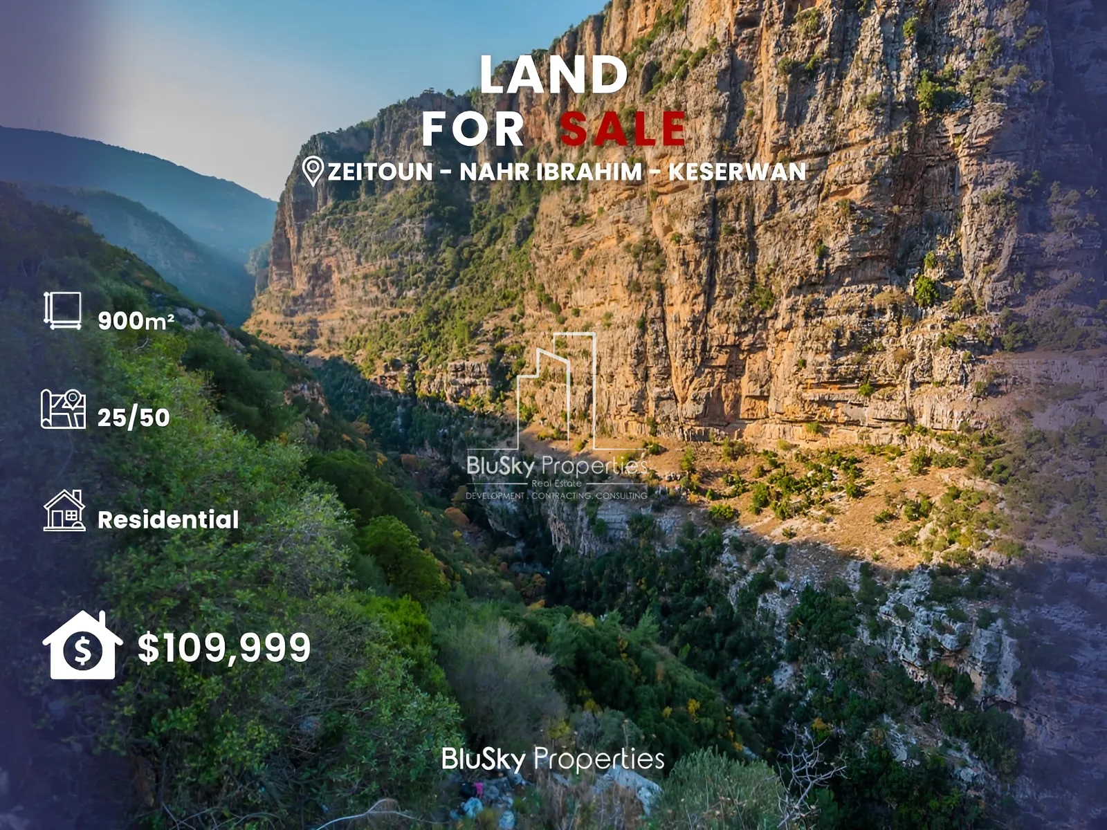 Land for Sale in Nahr Ibrahim
