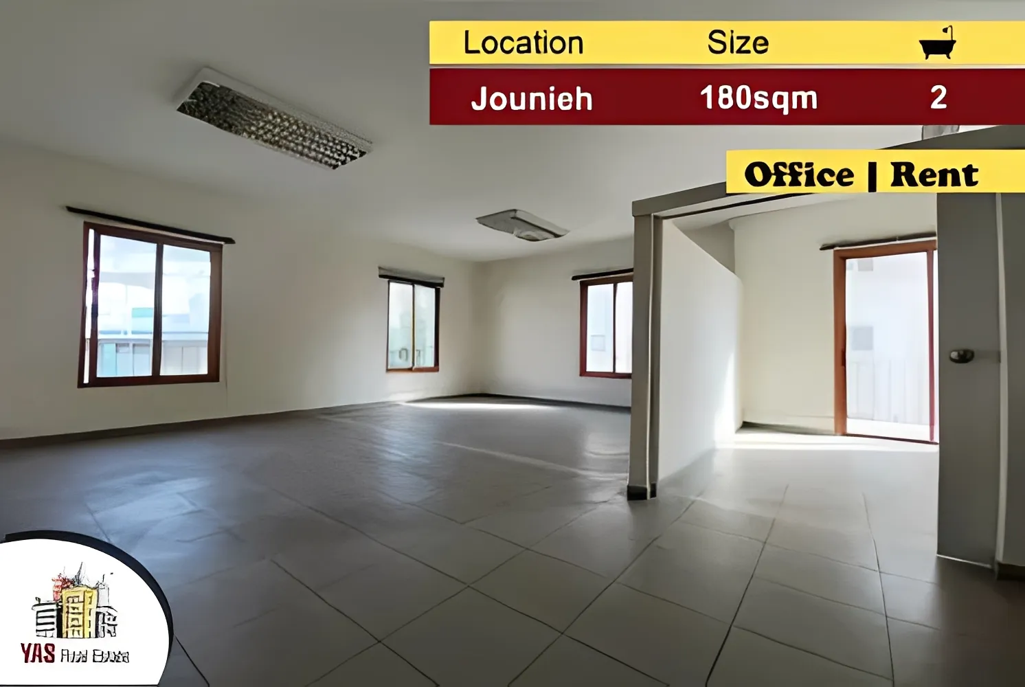 Office for rent in Jounieh
