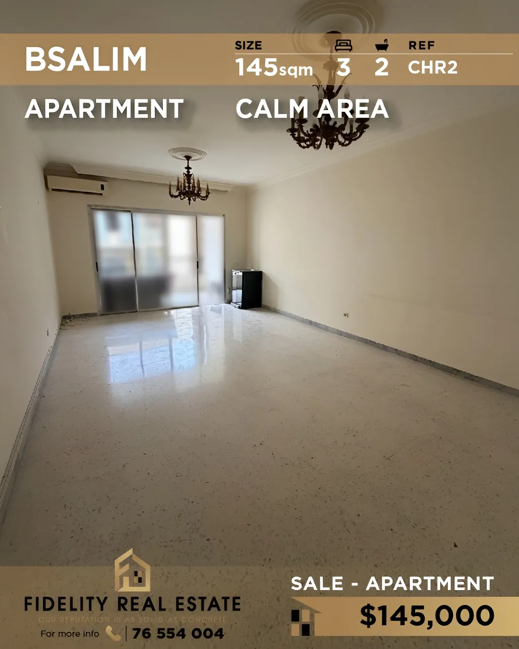 Apartment for sale in Bsalim, Lebanon - 3 bed, 2 bath