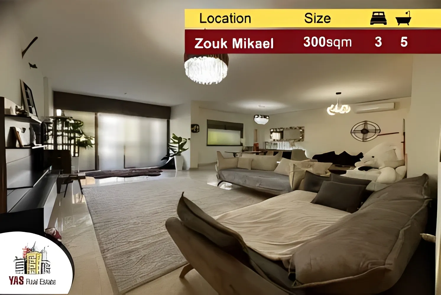 Apartment for Sale in Zouk Mikael