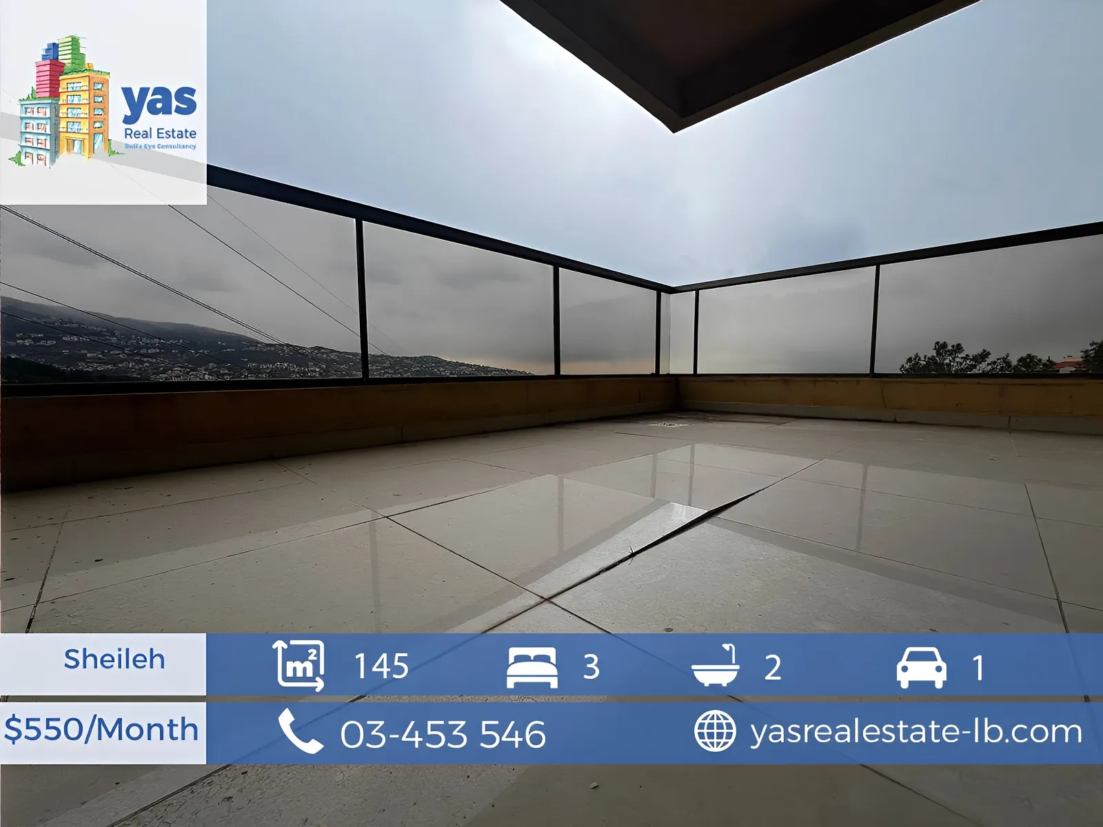 Apartment for Rent in Sehayleh - 3 bed, 2 bath