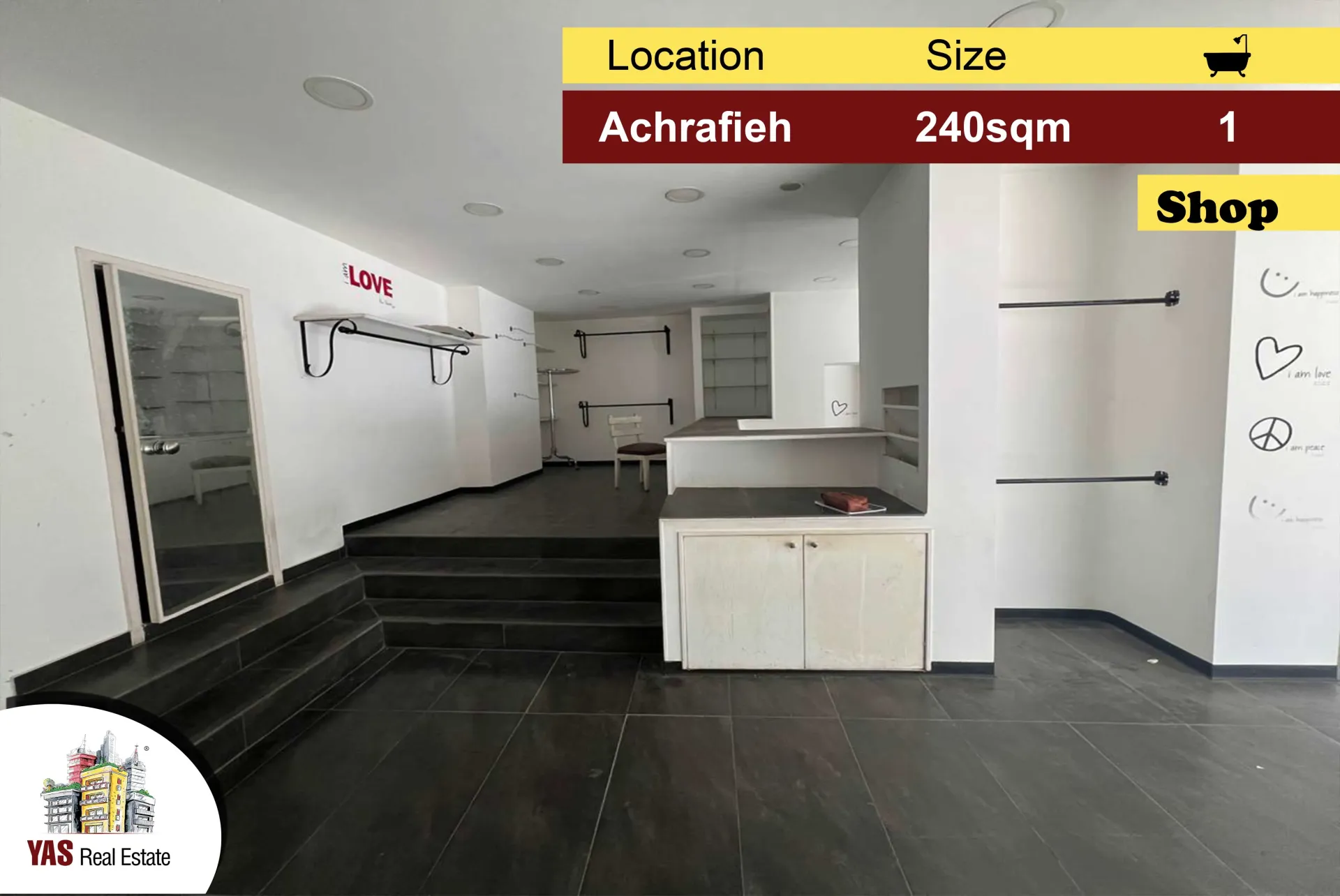 Shop for Sale in Achrafieh