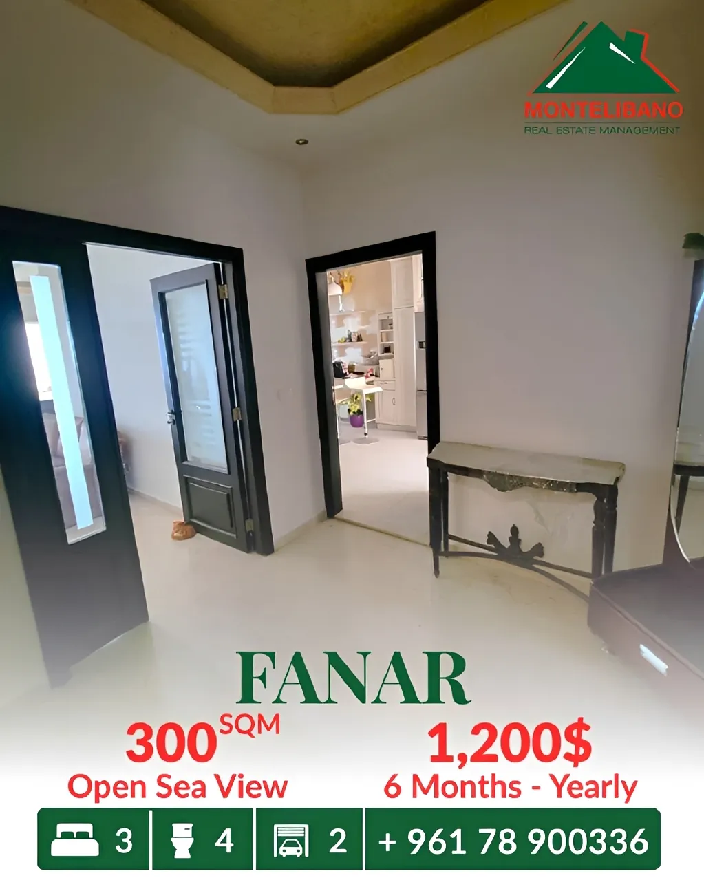 Apartment for rent in Fanar