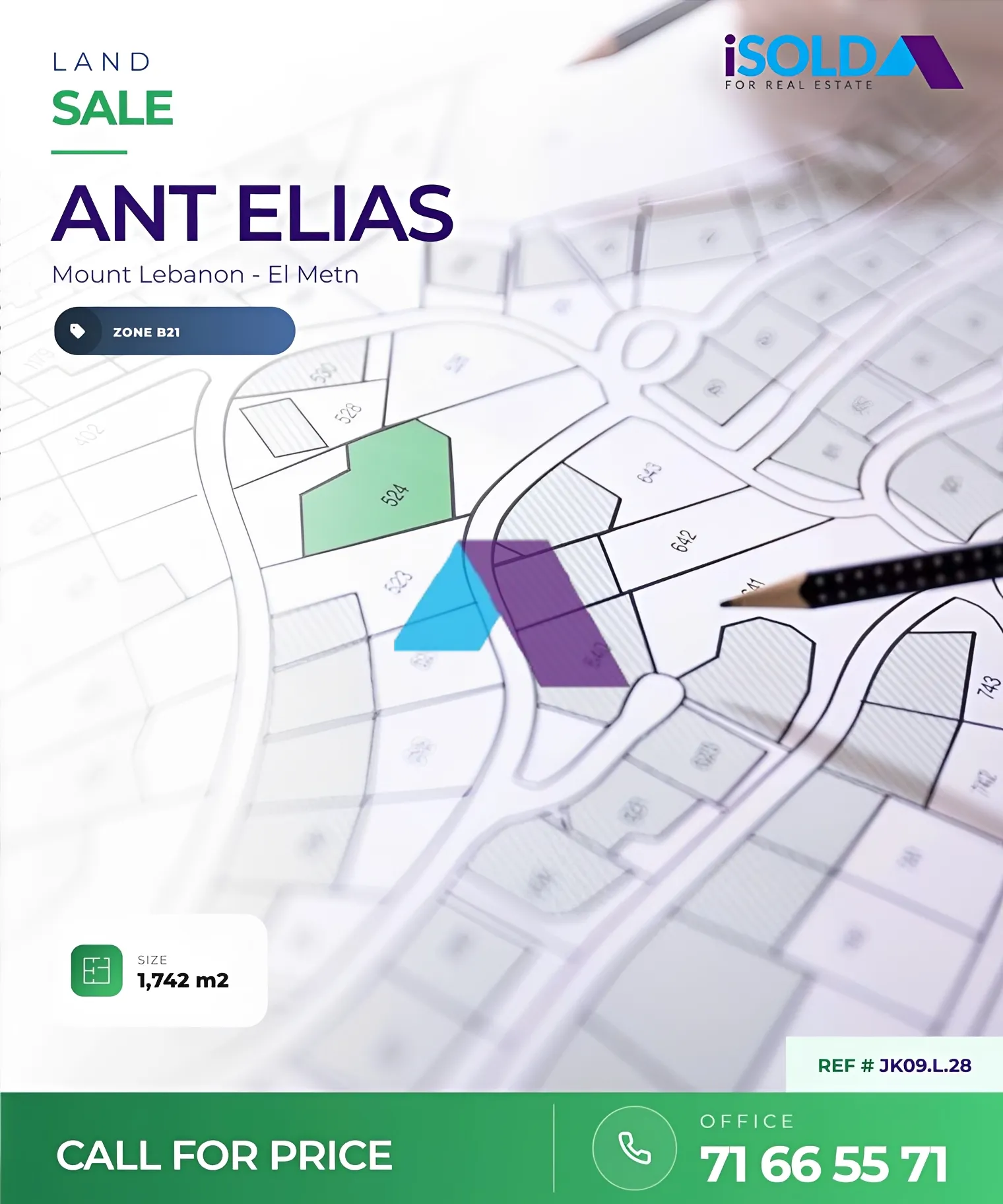 Residential Land for sale in Antelias