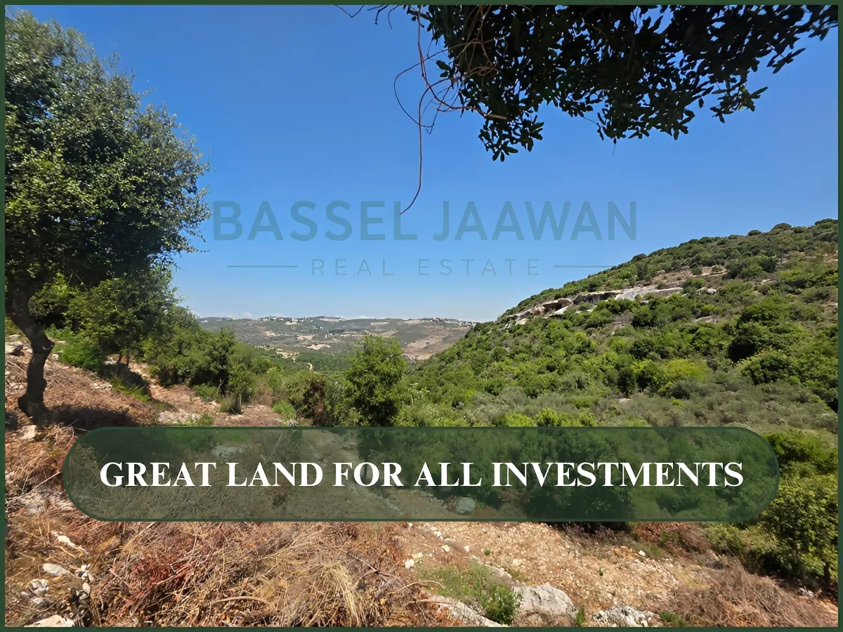 Land for sale in Batroun district, lebanon