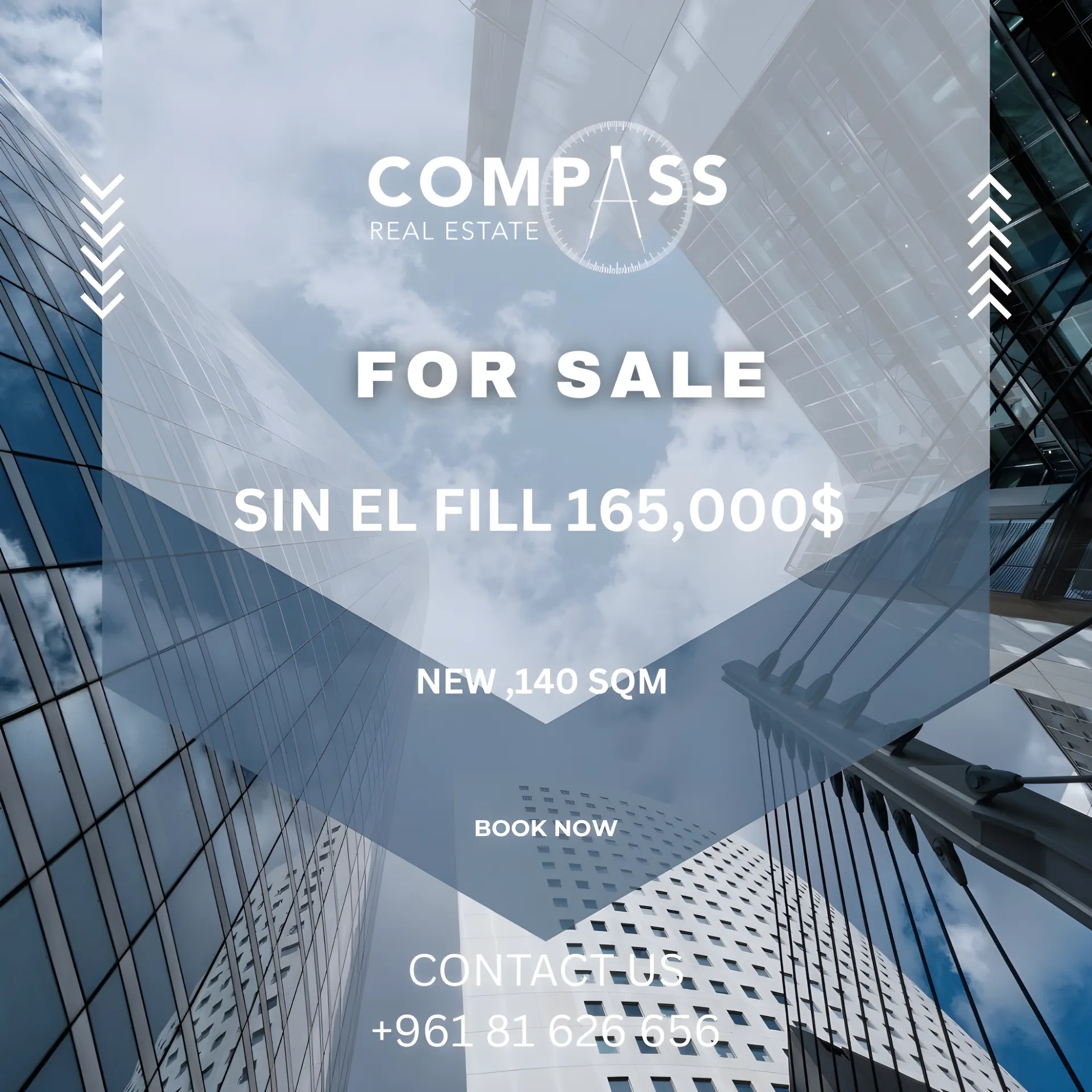 Apartment for sale in Sin El Fil, Lebanon - 3 bed, 3 bath
