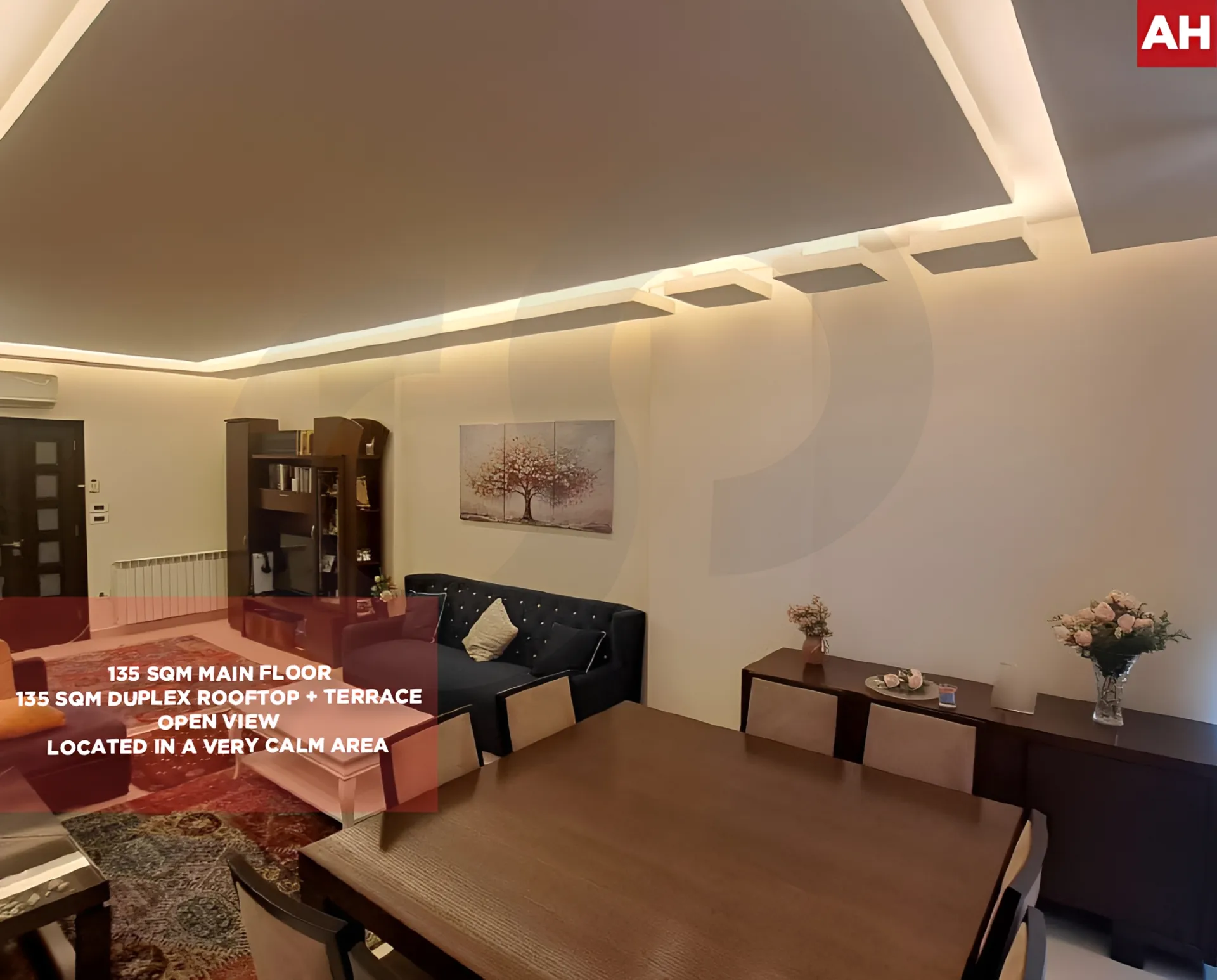 Apartment for Sale in Mansourieh - 4 bed, 5 bath