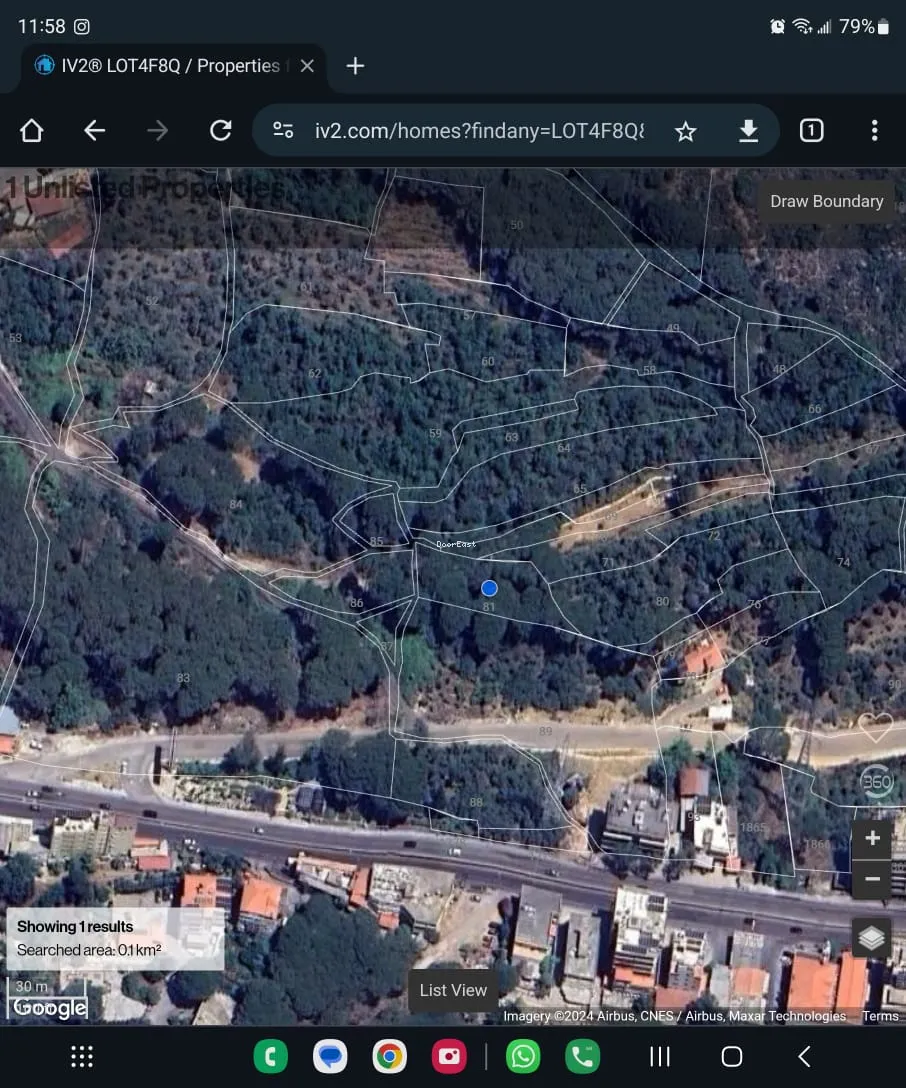 Land for sale in Araya, lebanon