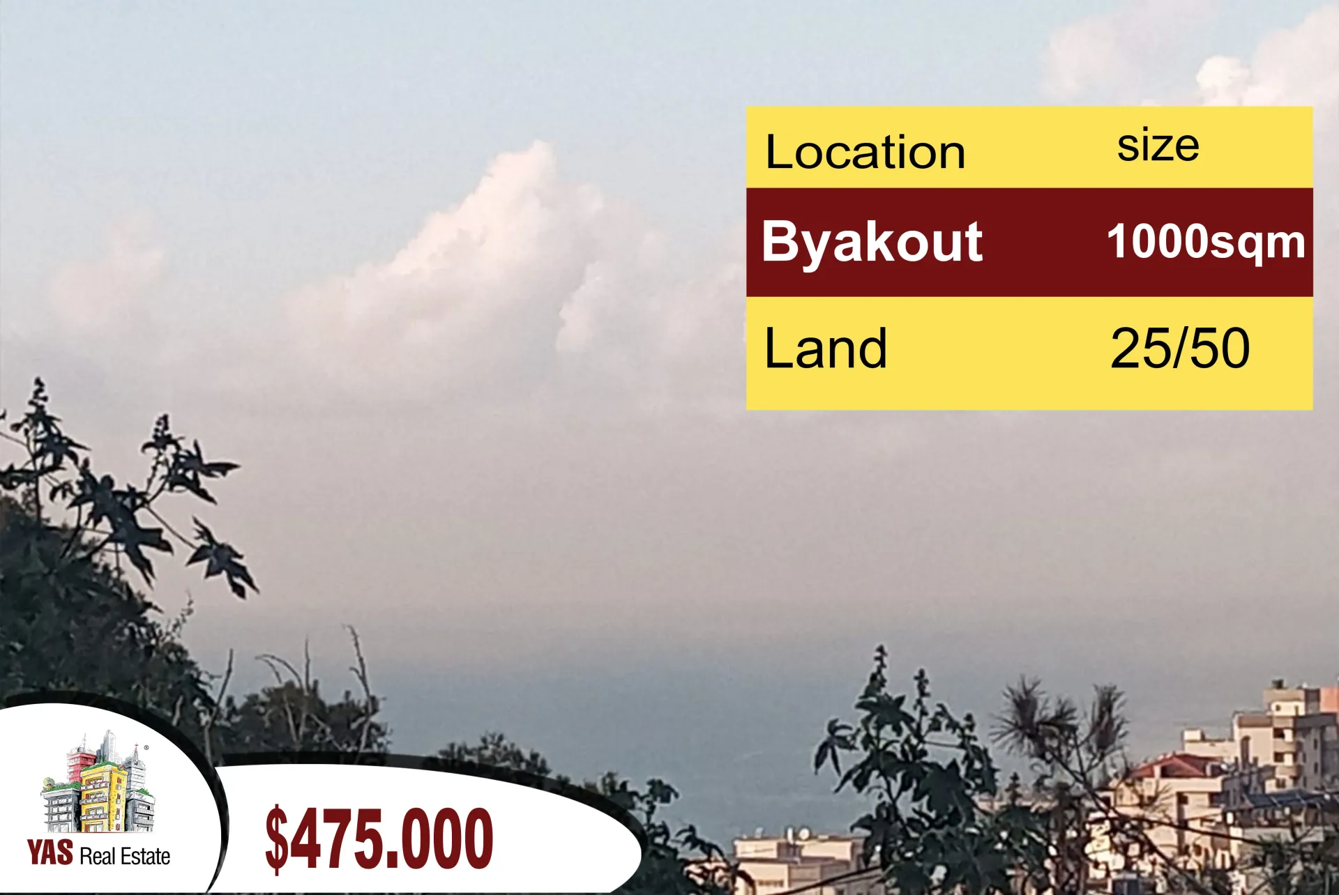 Land for Sale in Biaqout