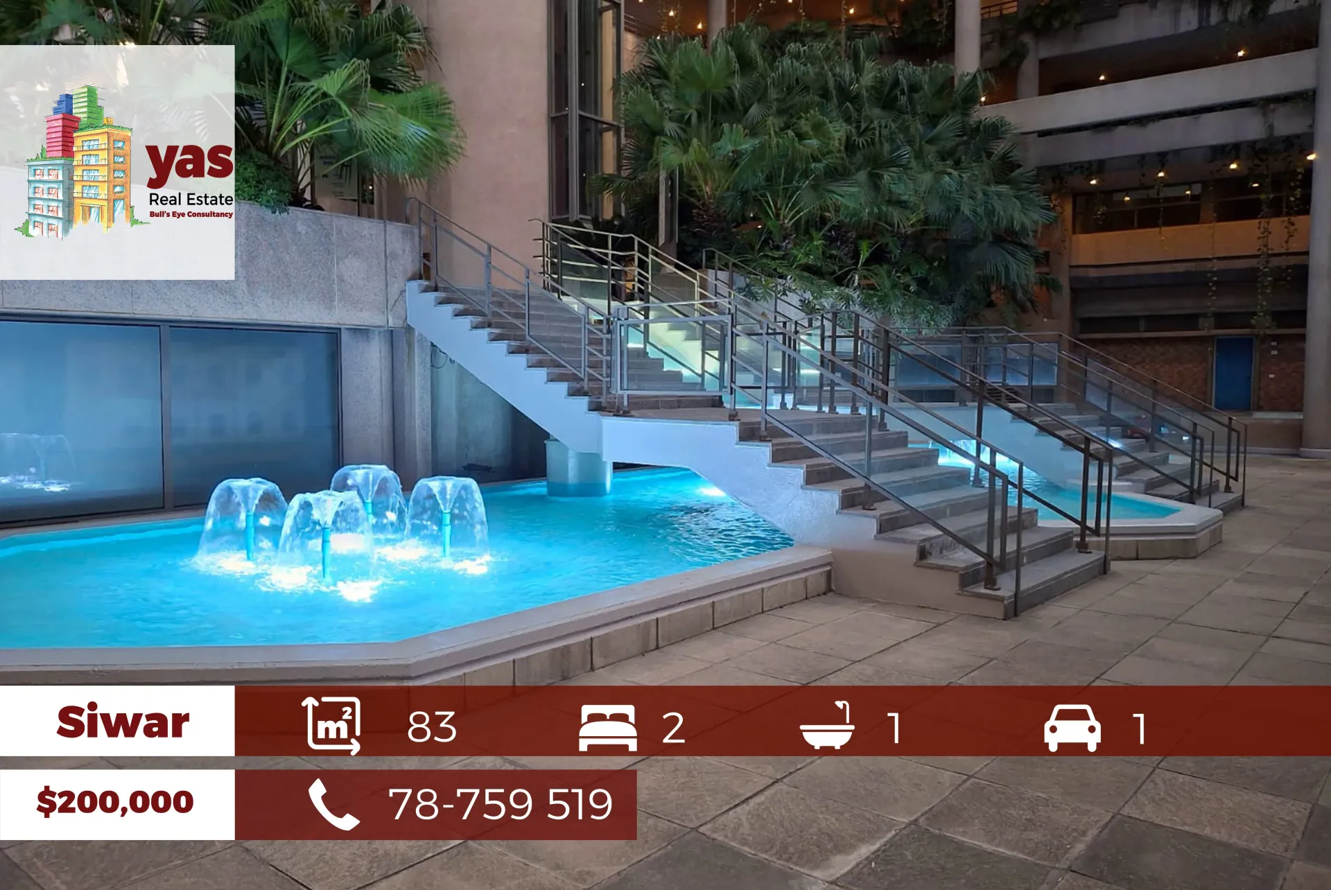 Chalet for Sale in Zouk Mosbeh - 2 bed, 1 bath