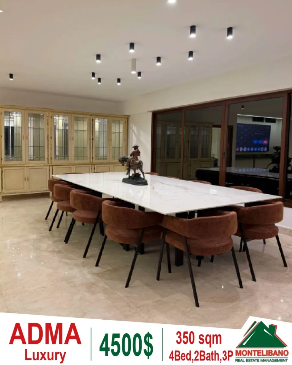 Apartment for rent in Adma w Dafnah, Lebanon