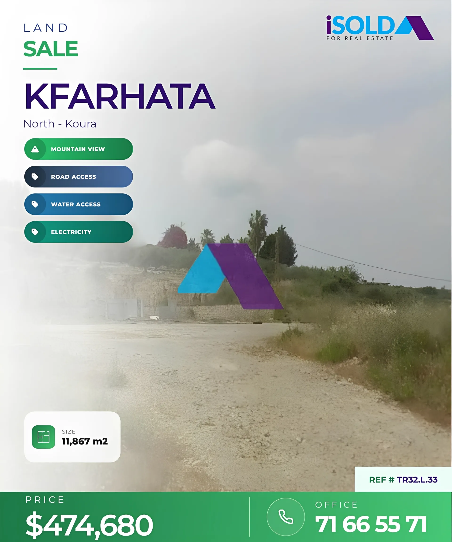 Residential Land for sale in Kfarhata, Lebanon