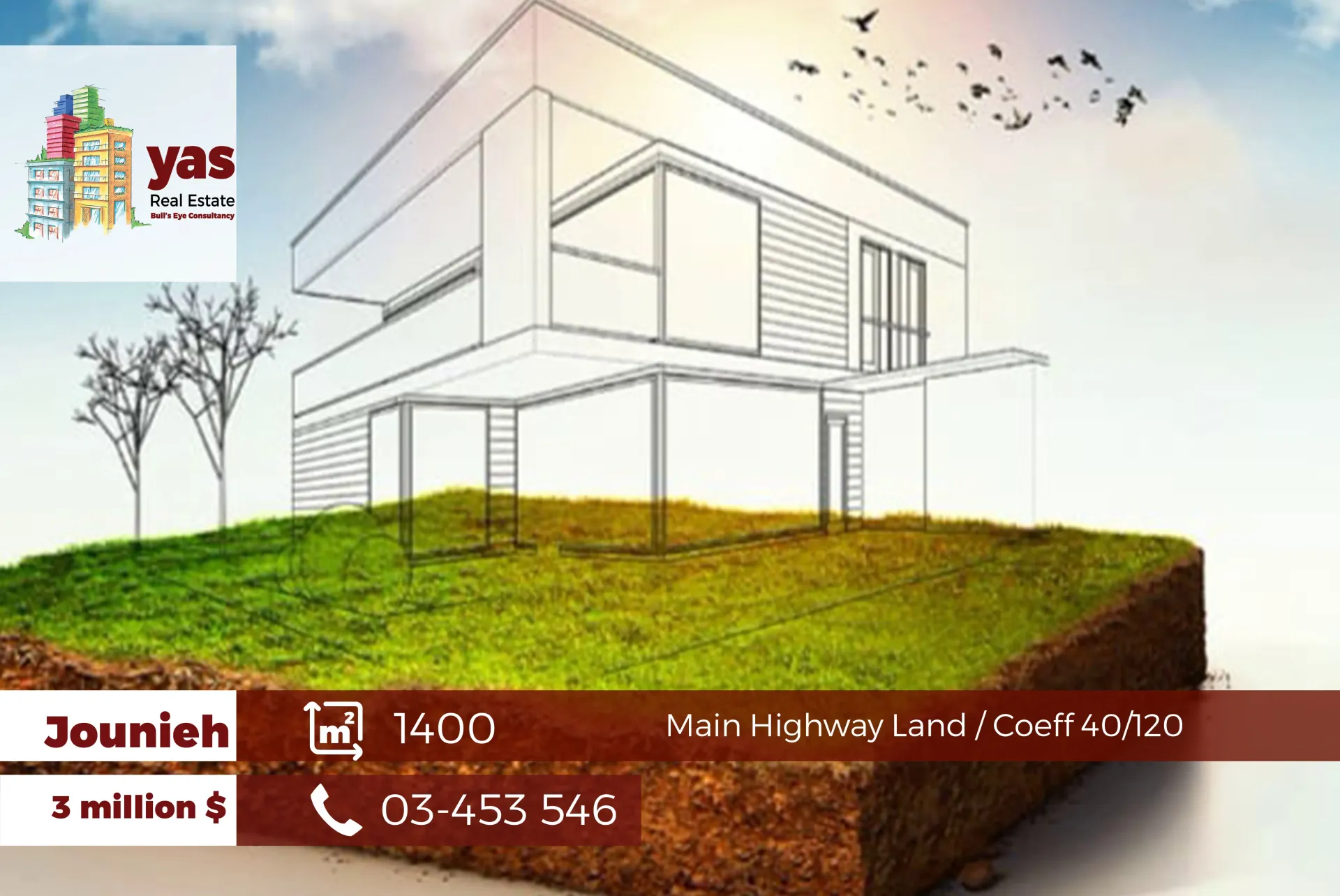 Office for rent in Jounieh