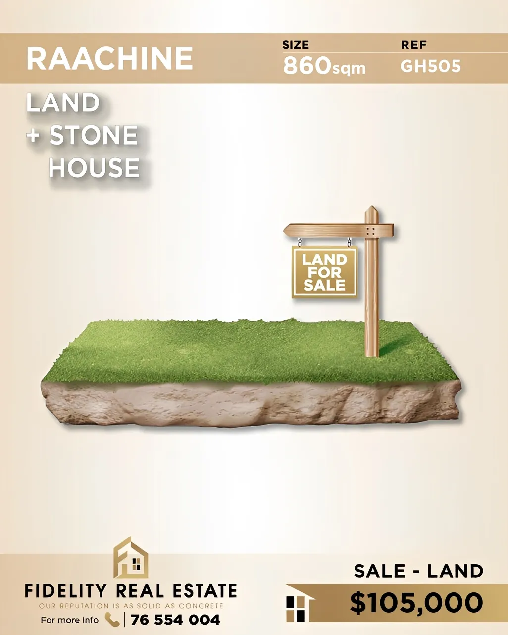Residential Land for sale in Raashine, Lebanon