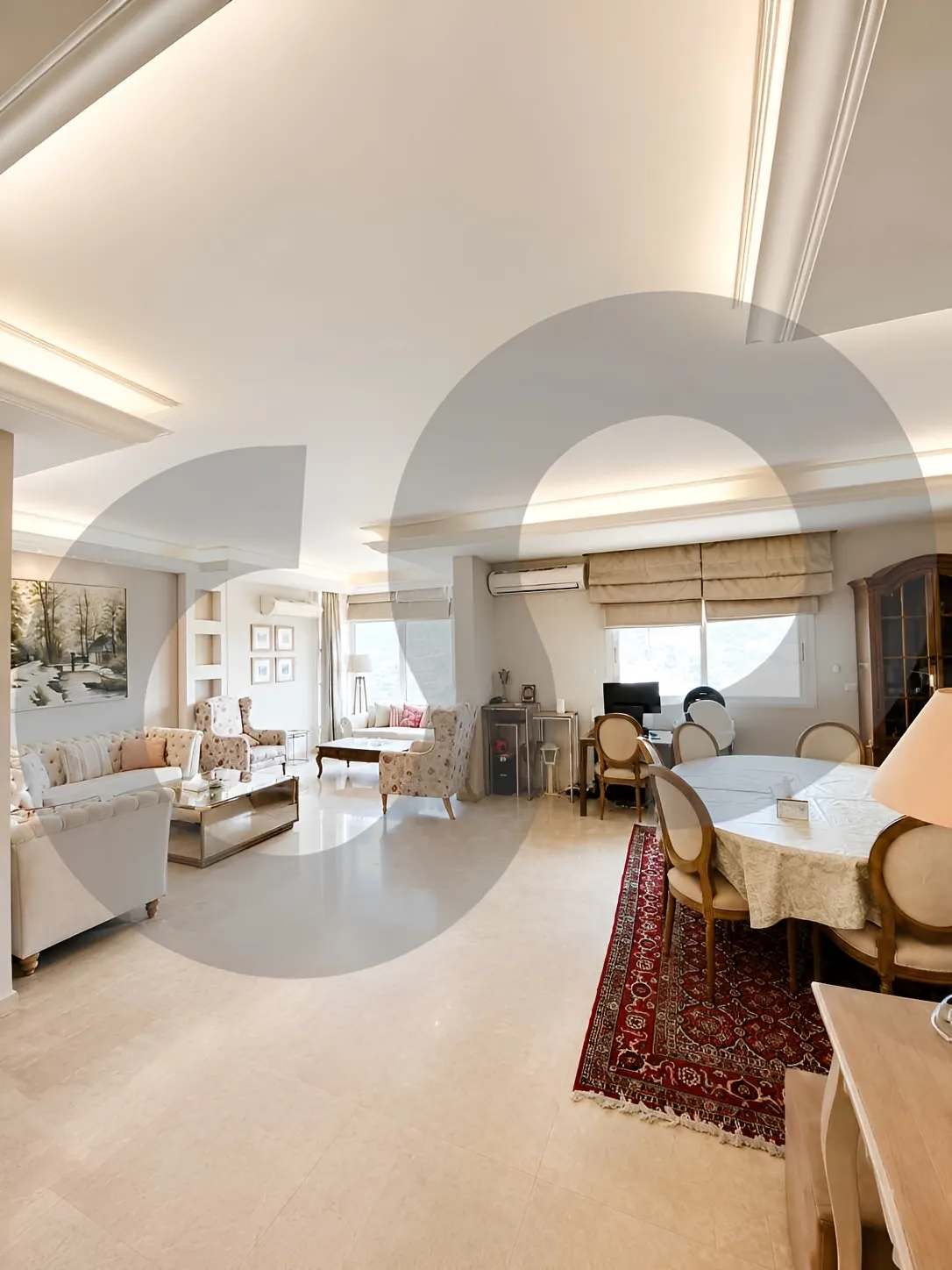 Apartment for Sale in Mansourieh - 3 bed, 4 bath