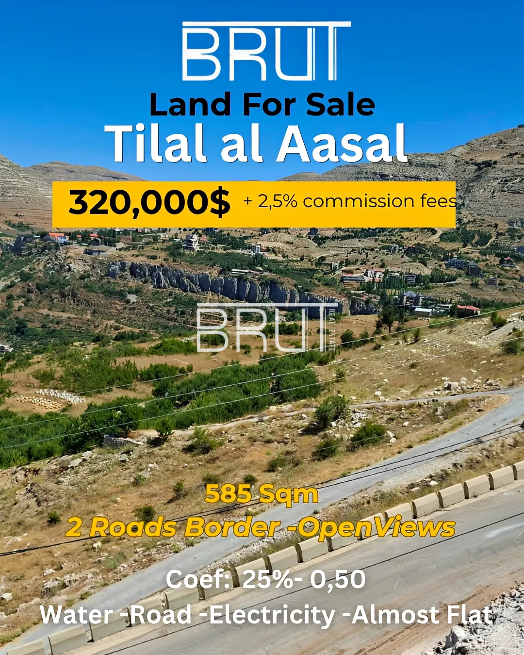 Residential Land for sale in Kfardebian