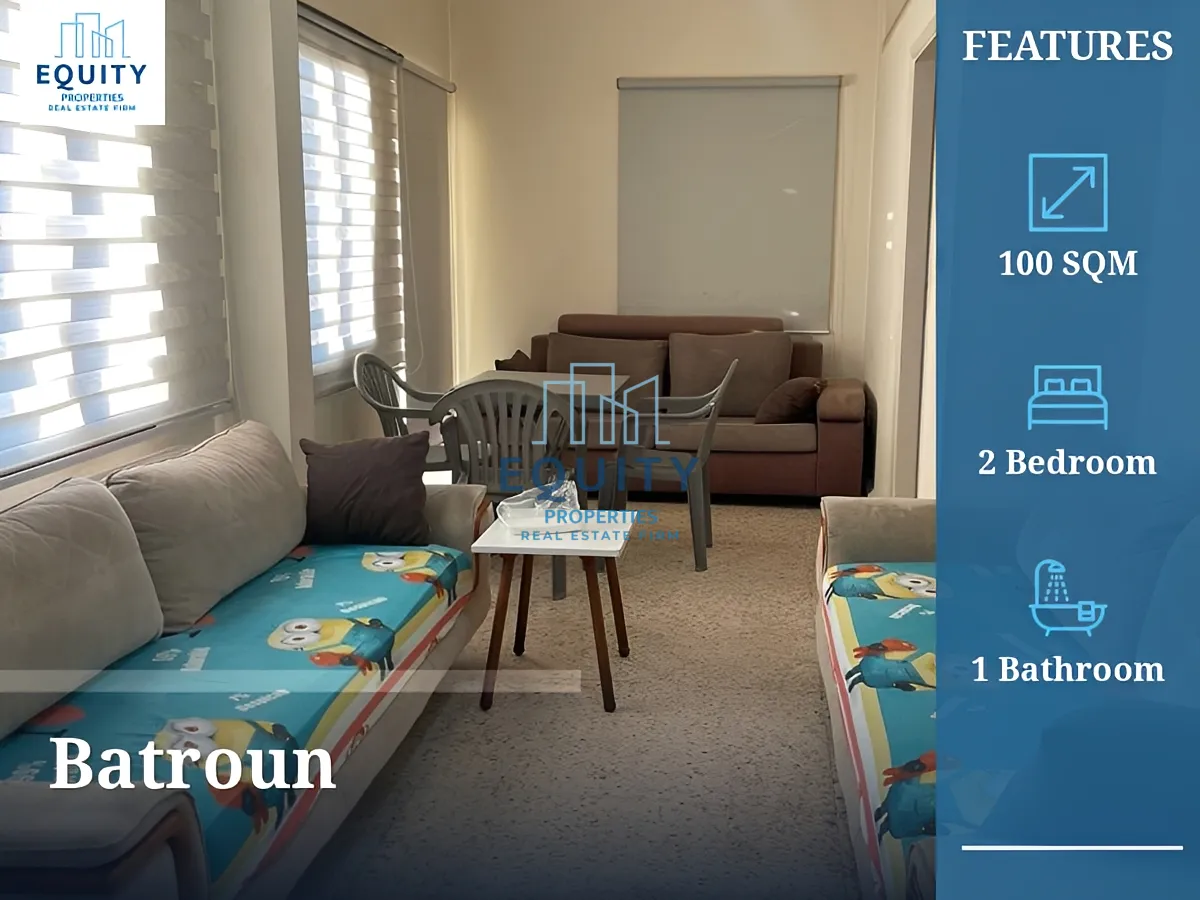 Apartment for rent in Batroun