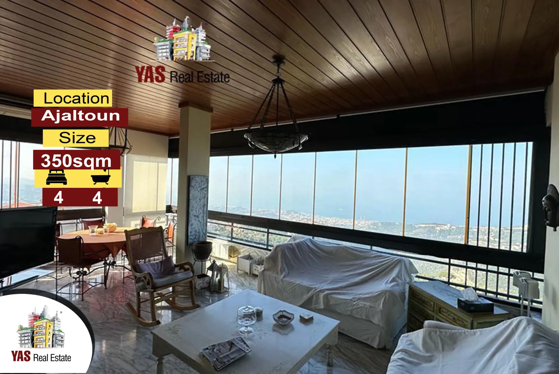 Apartment for Sale in Ajaltoun