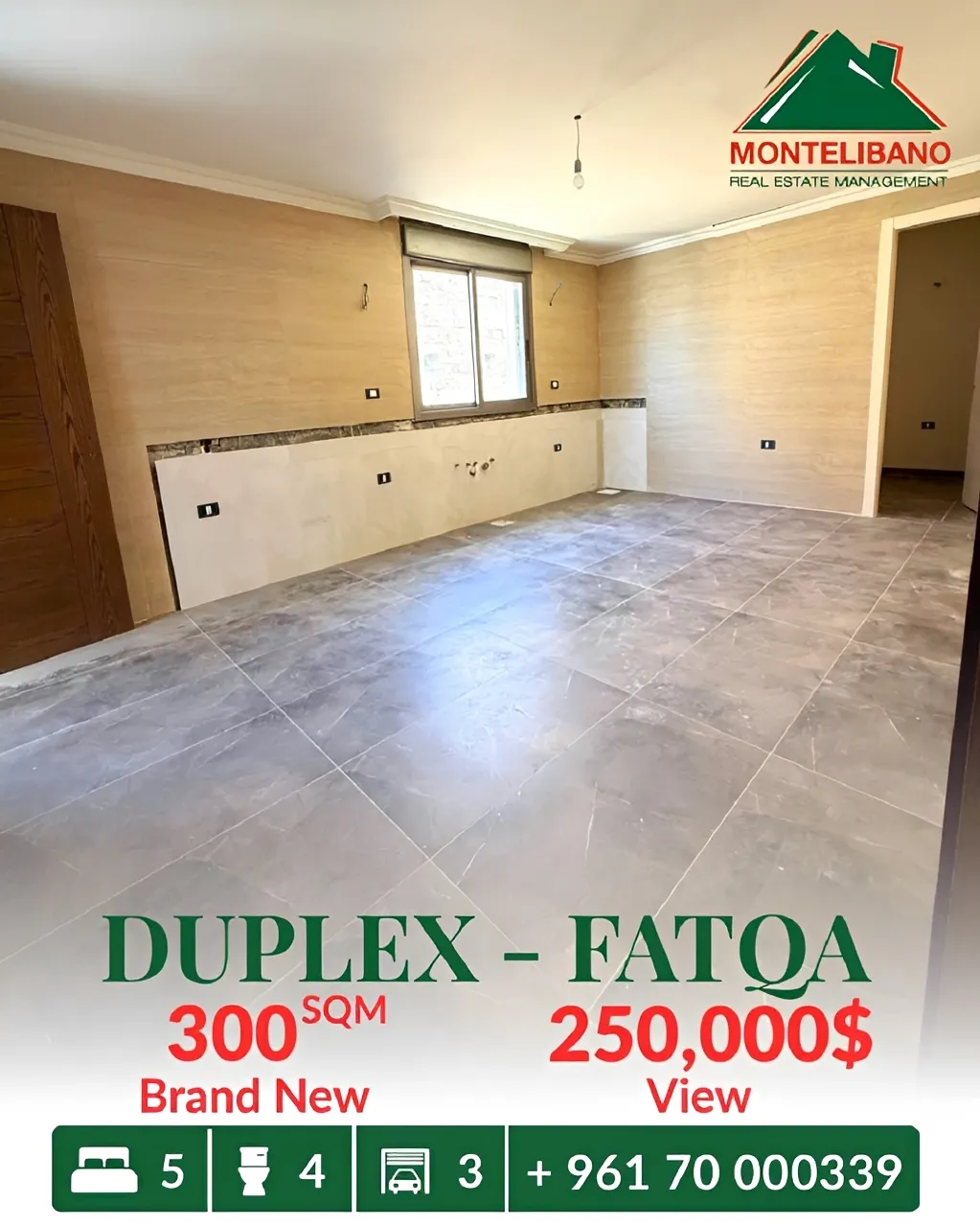 Duplex for sale in Fatqa